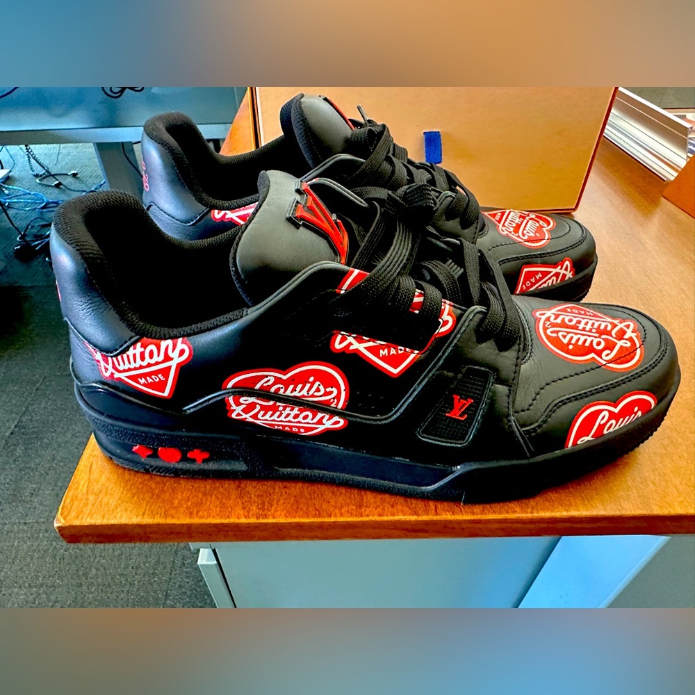 Louis Vuitton X Nigo LV2 Heart Shoes